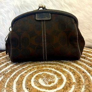 Coach Make-Up Bag Canvas